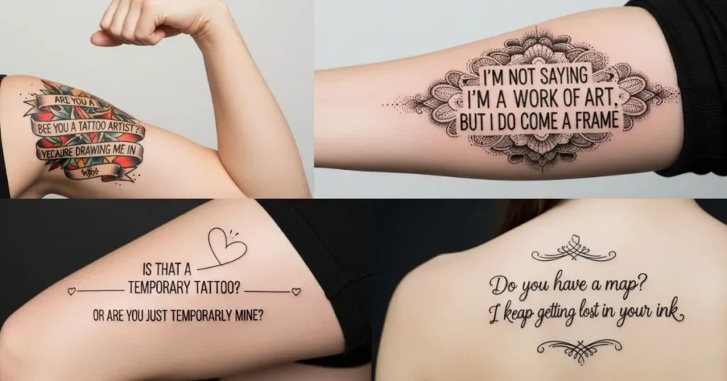 Flirty Tattoo Pick Up Lines