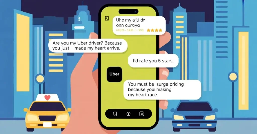 Flirty Uber Pick Up Lines