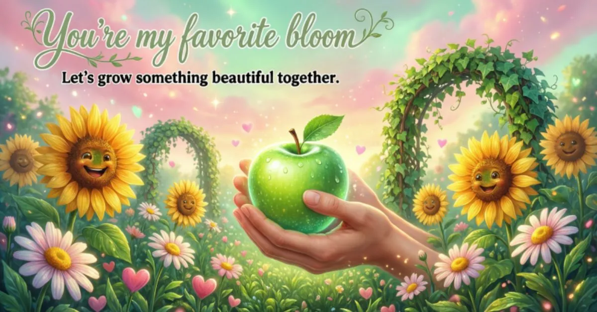 Garden Pick Up Lines