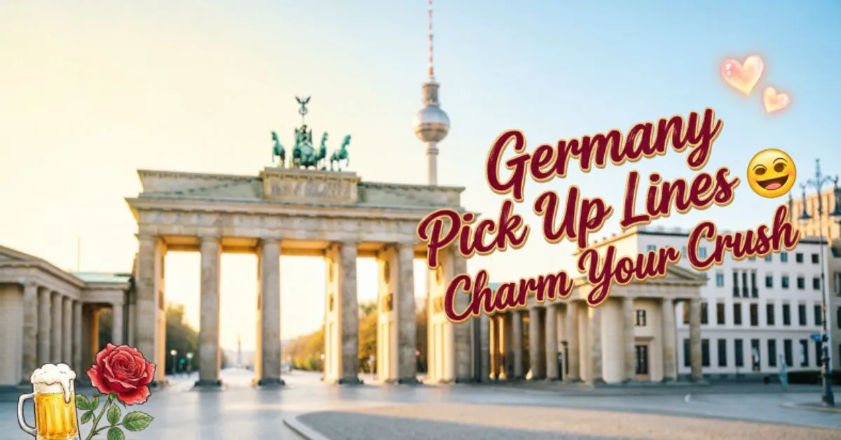 Germany Pick Up Lines
