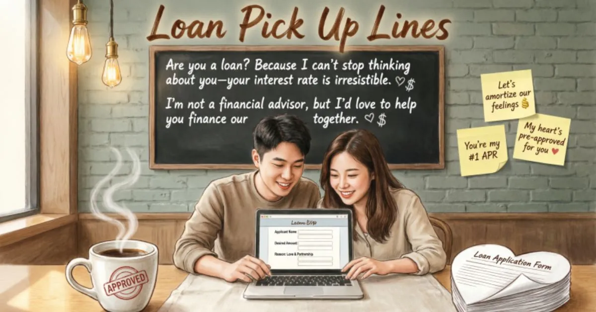 Loan Pick Up Lines