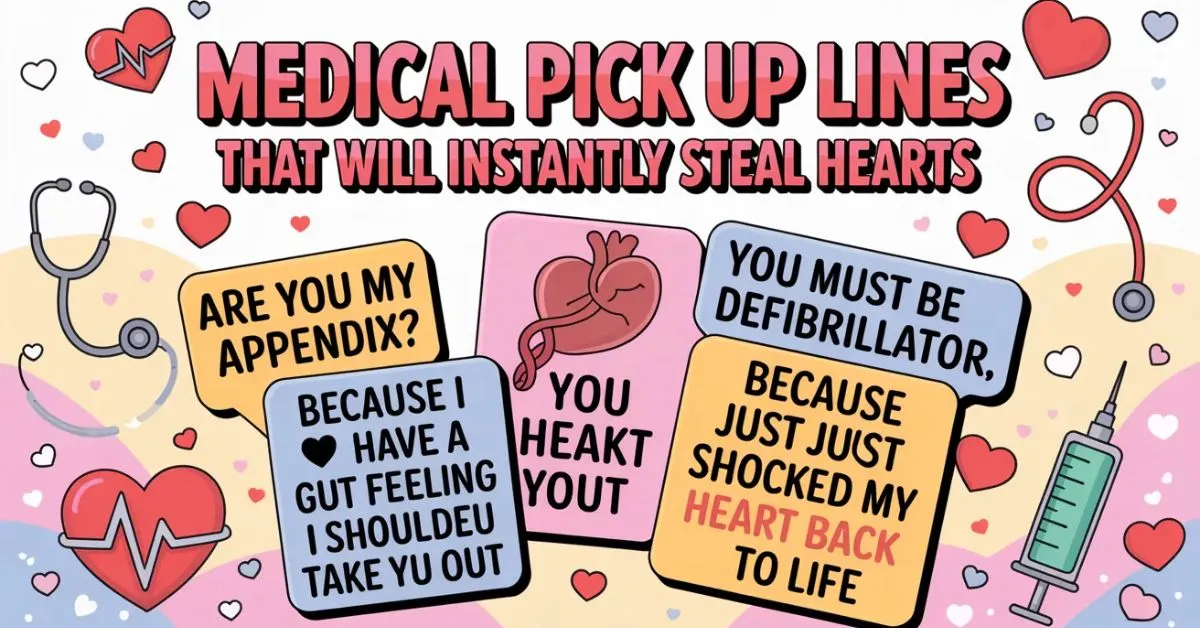 Medical Pick Up Lines
