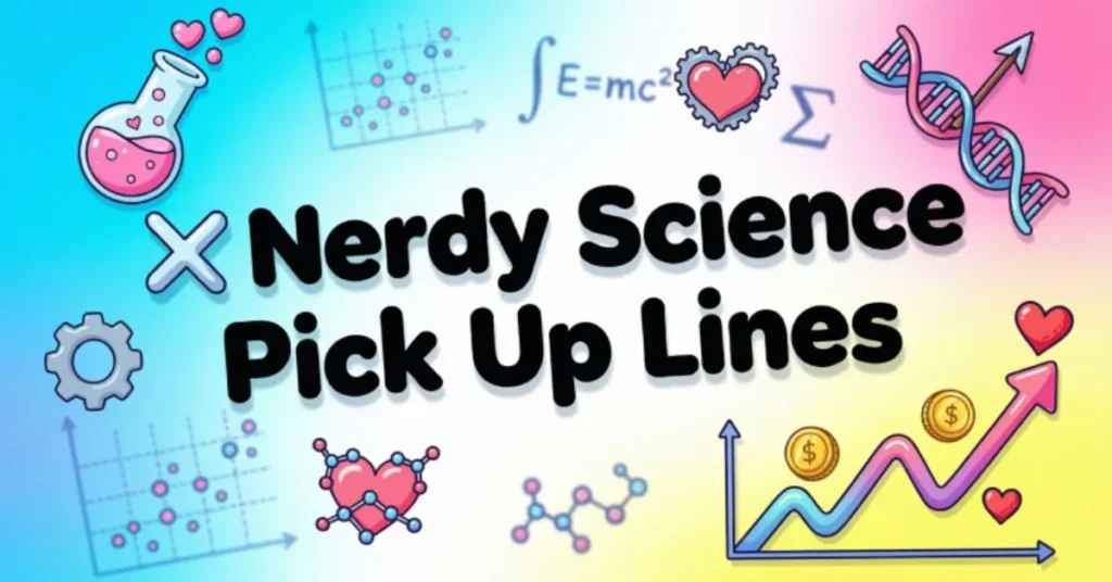 Nerdy Science Pick Up Lines