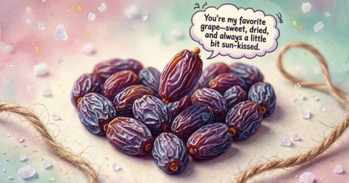 raisin pick up lines