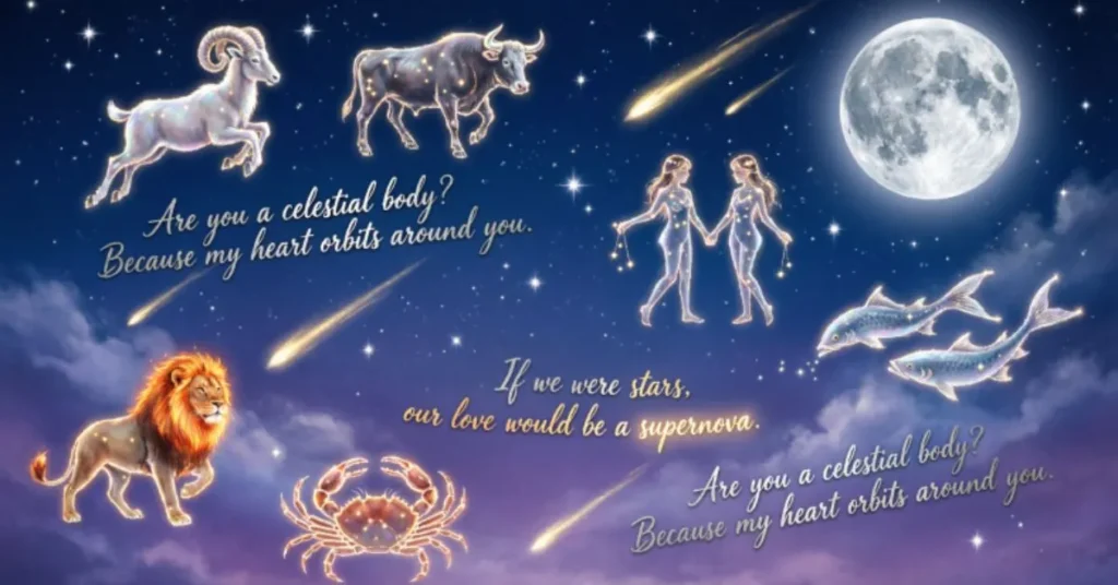 Romantic Astrological Pick Up Lines 