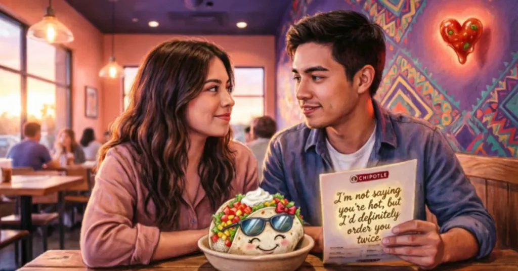 Romantic Chipotle Pick Up Lines