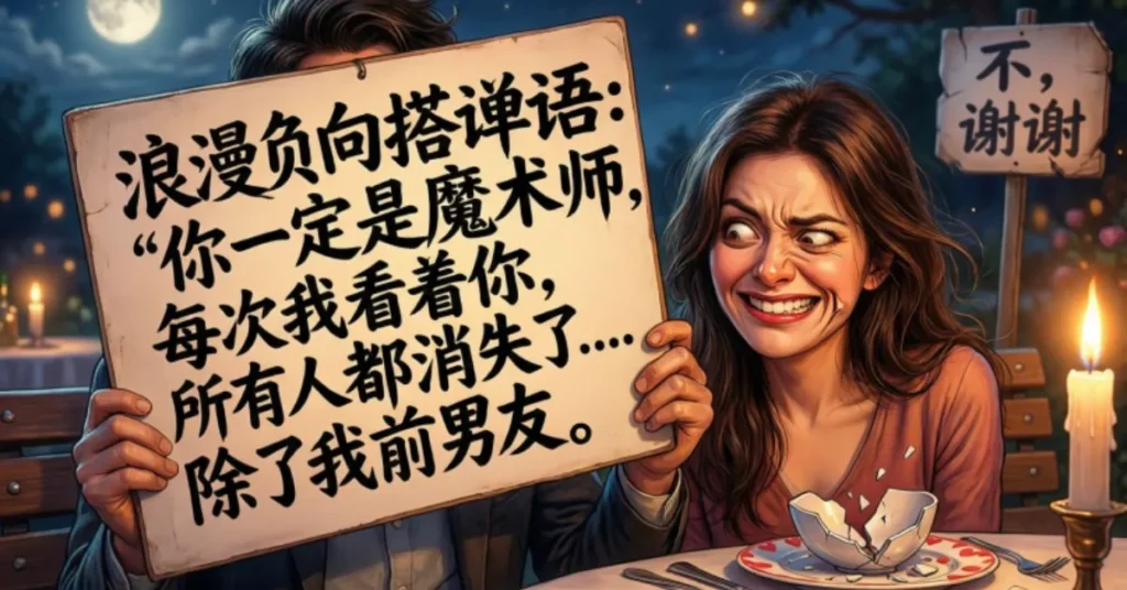 Romantic Negative Pick Up Lines 