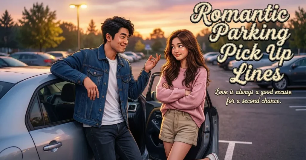 Romantic Parking Pick Up Lines