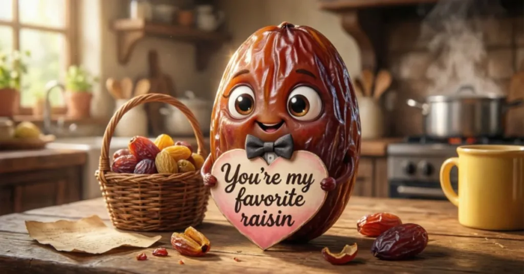 Romantic Raisin Pick Up Lines