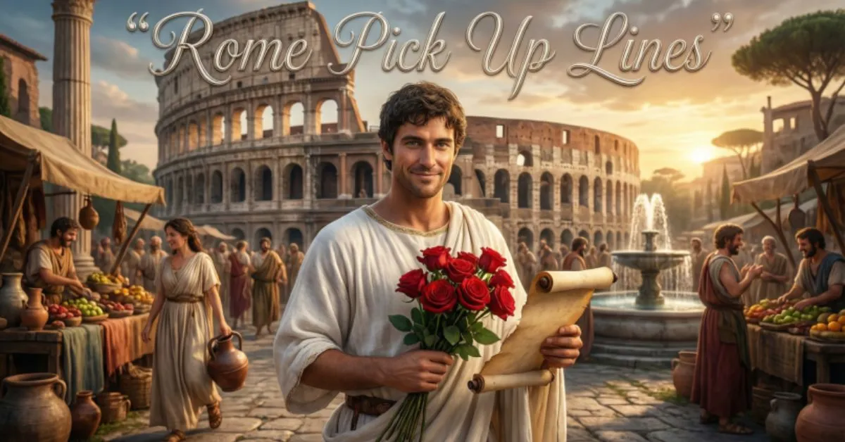 Rome Pick Up Lines