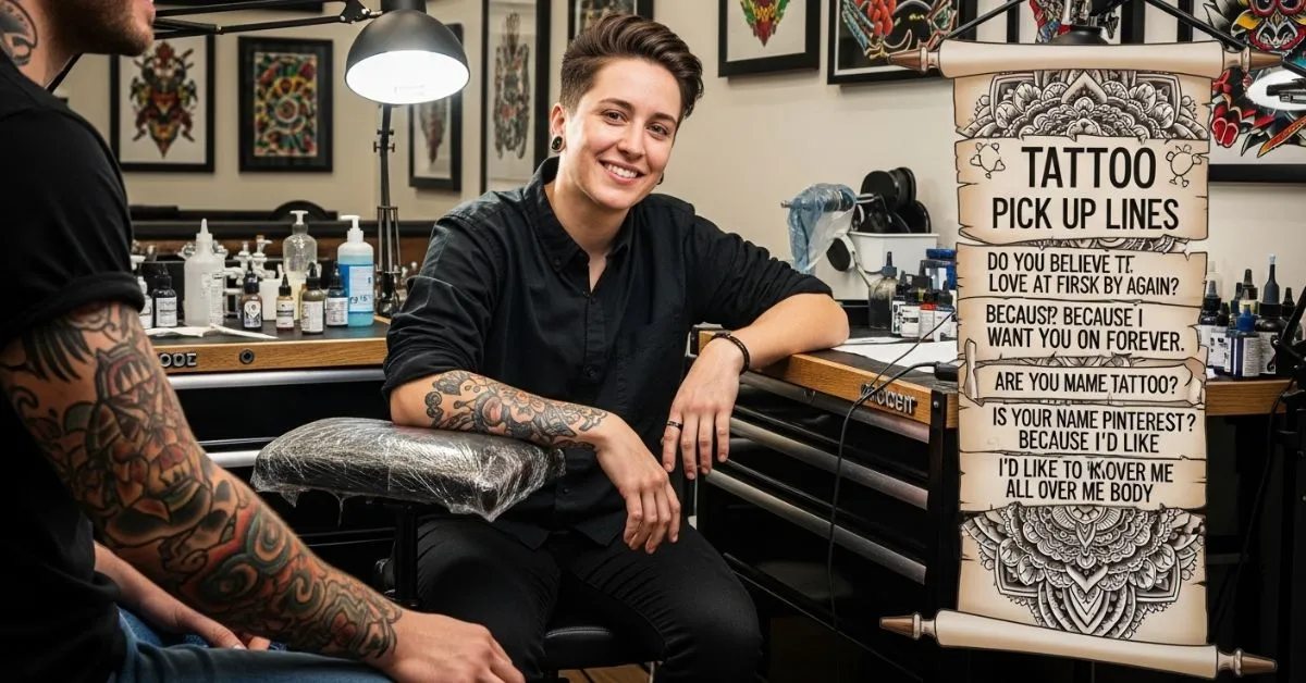 Tattoo Pick Up Lines