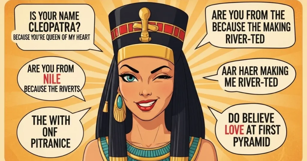 Flirty Egyptian Pickup Lines