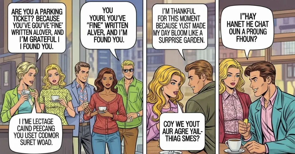 Bold & Confident Grateful Pickup Lines