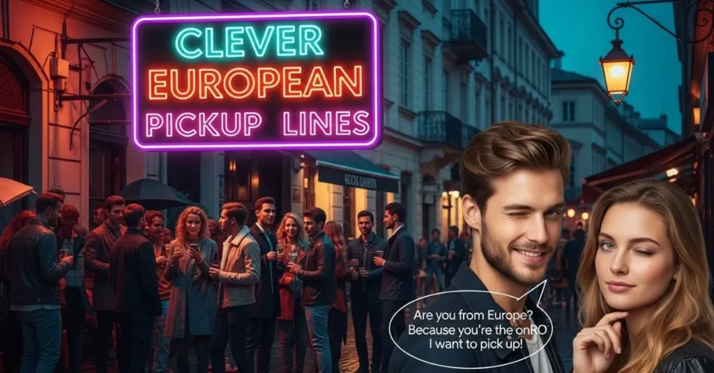 Clever European Pickup Lines