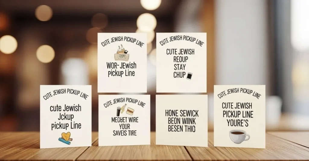 Cute Jewish Pickup Lines