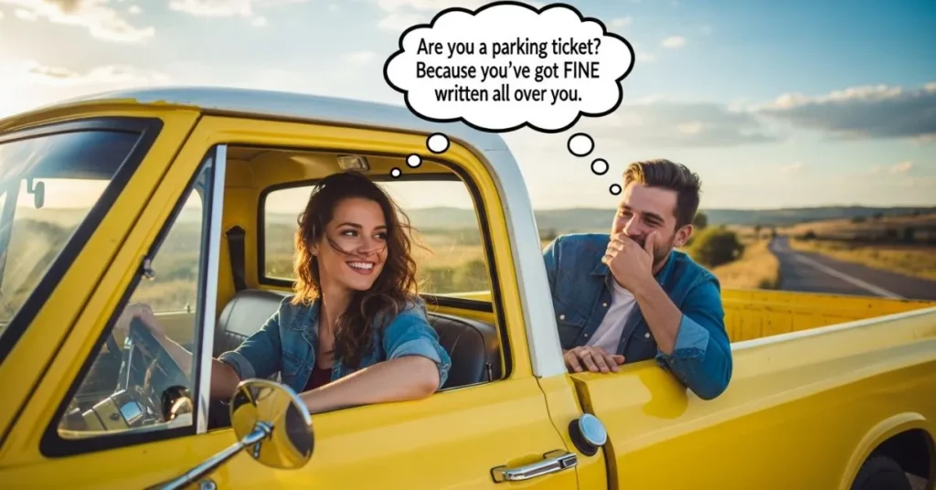 Flirty Driving Pickup Lines