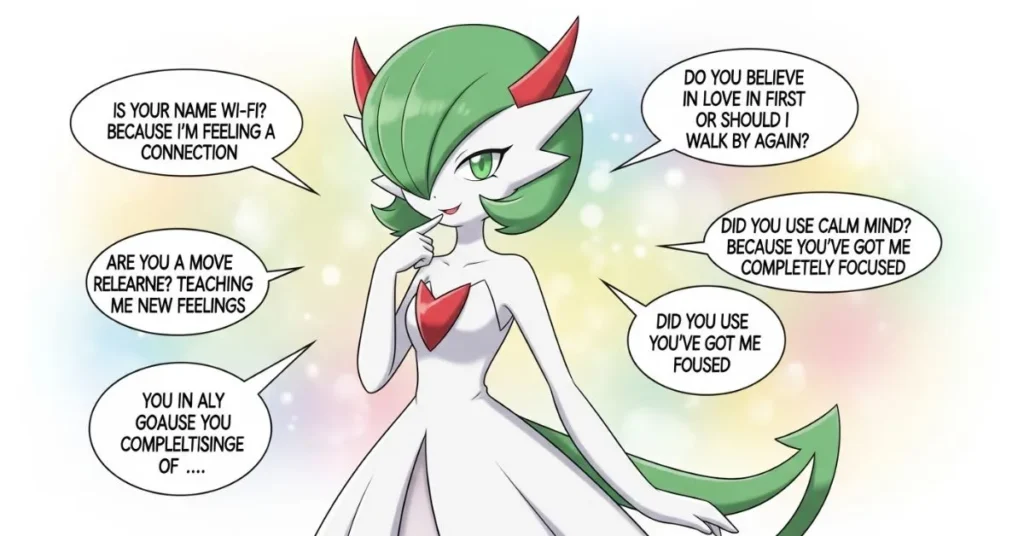 Flirty Gardevoir Pickup Lines
