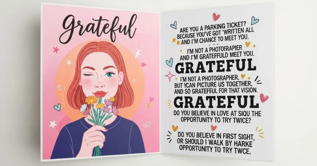 Flirty Grateful Pickup Lines