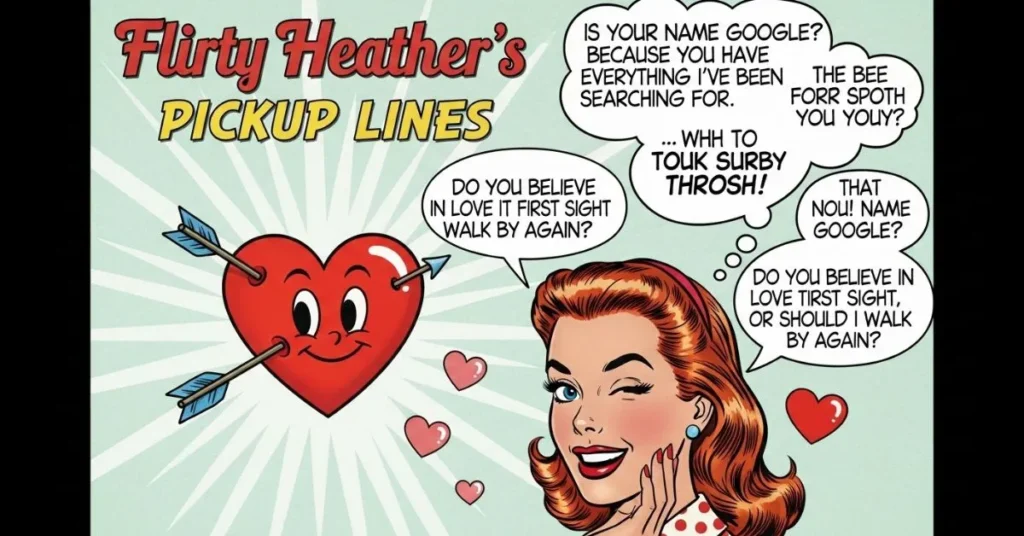 Flirty Heather Pickup Lines