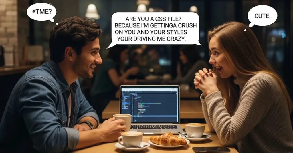 Flirty HTML Pickup Lines