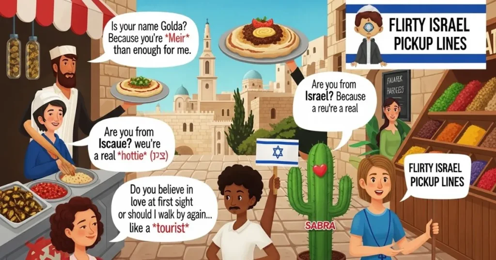 Flirty Israel Pickup Lines
