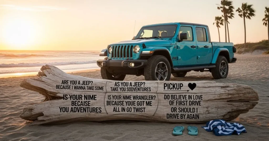 Flirty Jeep Pickup Lines