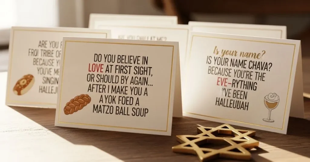 Flirty Jewish Pickup Lines