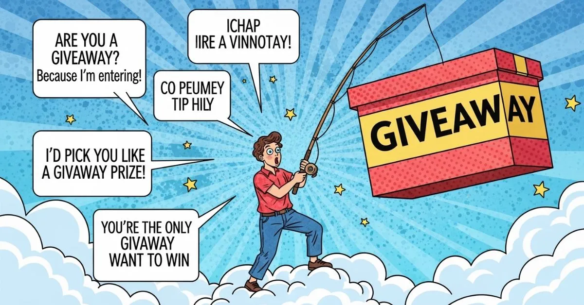 Giveaway Pickup Lines