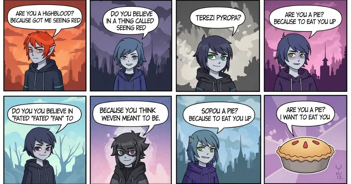 Homestuck Pickup Lines