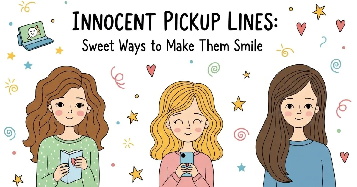 Innocent Pickup Lines