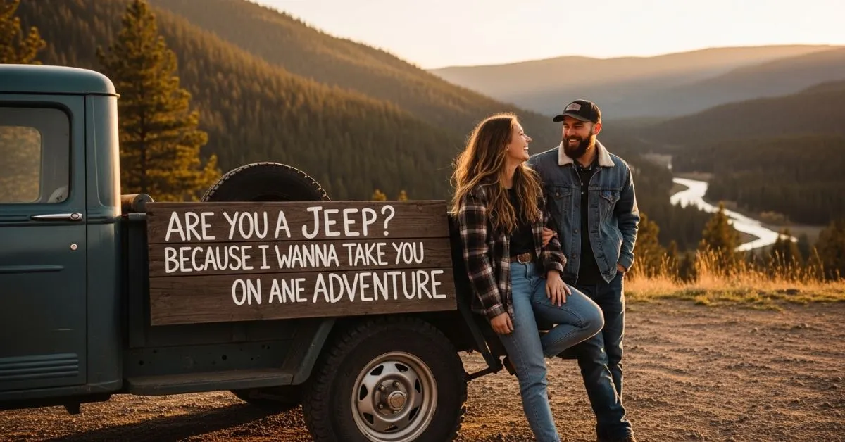 Jeep Pickup Lines