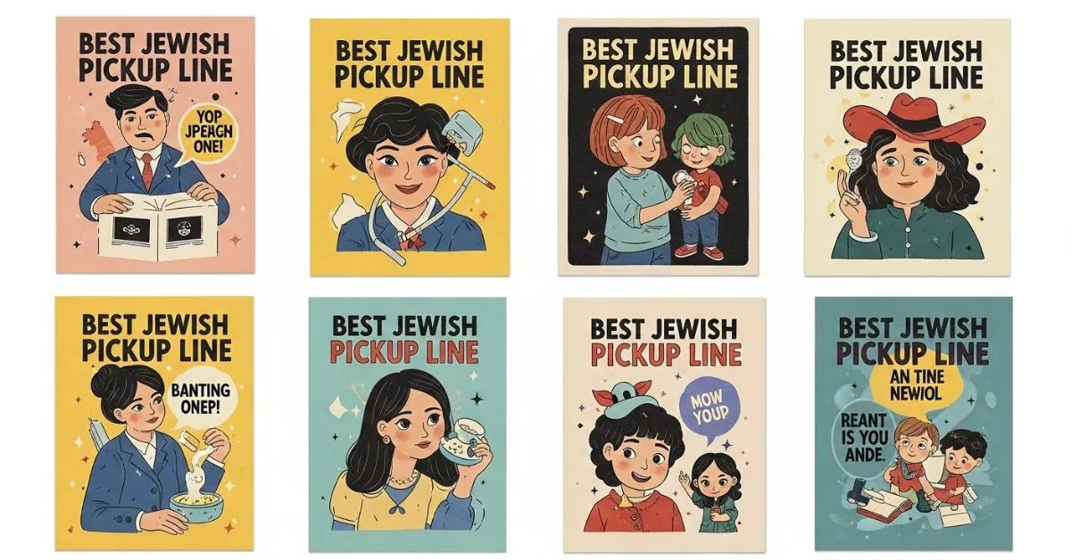 Jewish Pickup Lines