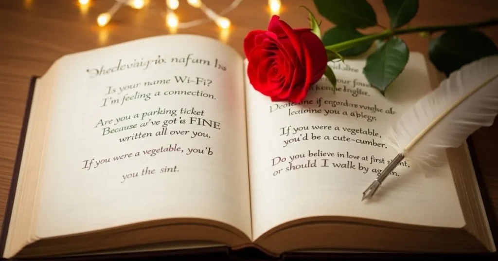 Romantic Giveaway Pickup Lines That Melt Hearts