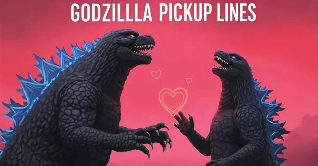 Romantic Godzilla Pickup Lines