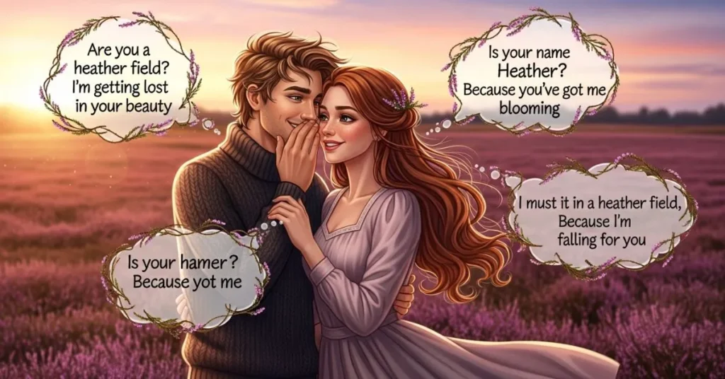 Romantic Heather Pickup Lines