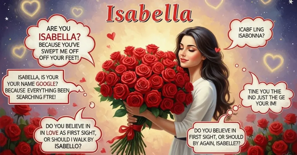 Romantic Isabella Pickup Lines