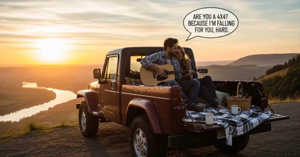 Romantic Jeep Pickup Lines