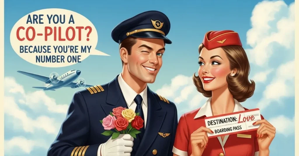 Romantic Jet Pickup Lines