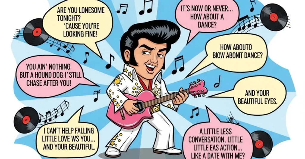 Cute Elvis Pickup Lines