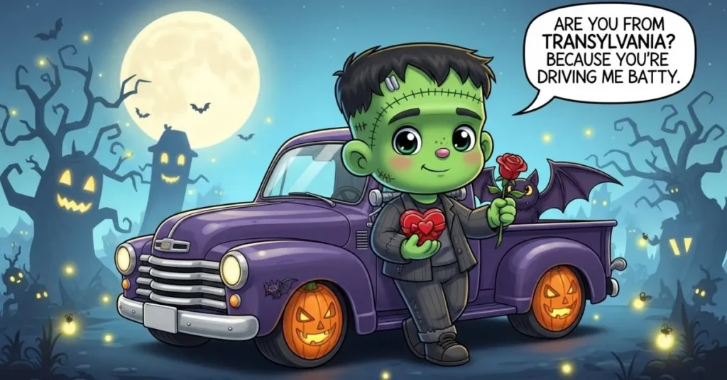 Cute Frankenstein Pickup Lines