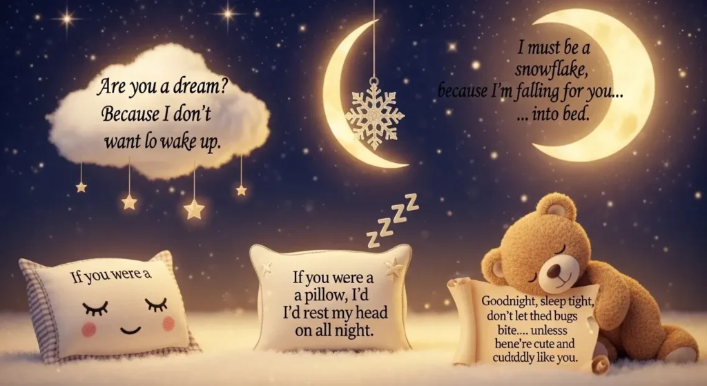  Cute Goodnight Pickup Lines