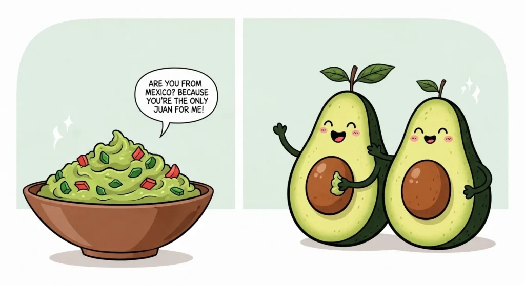 Cute Guac Pickup Lines