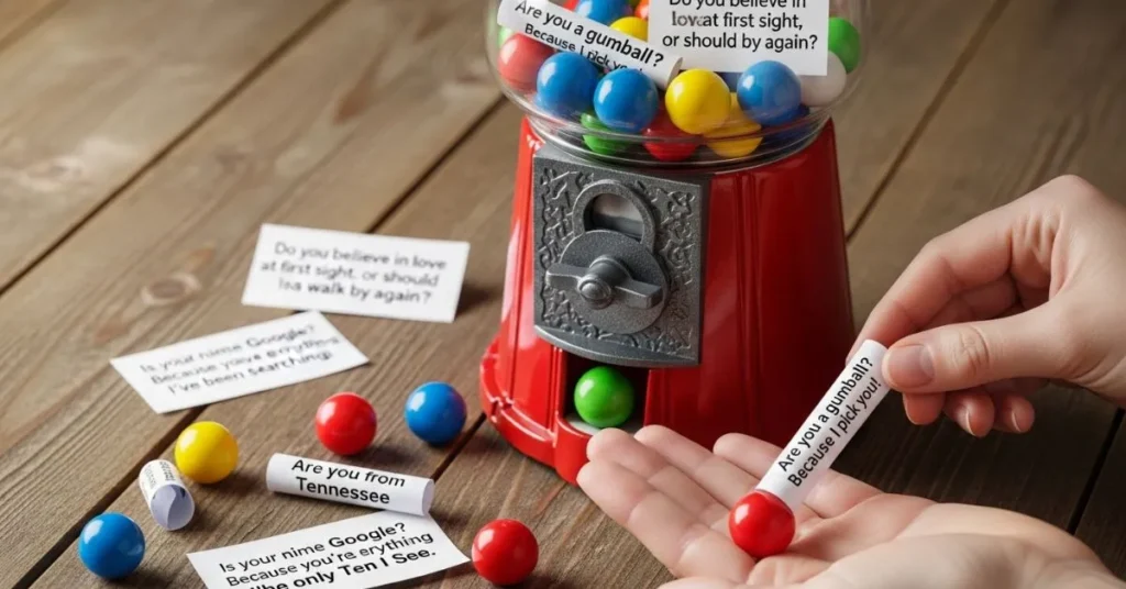 Cute Gumball Pickup Lines