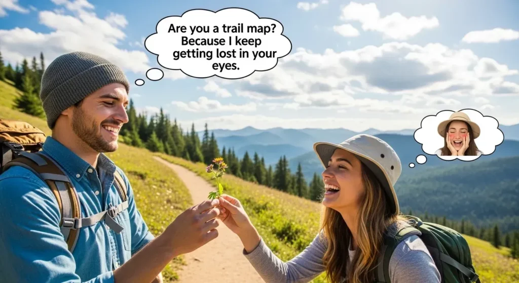 Cute Hiking Pickup Lines