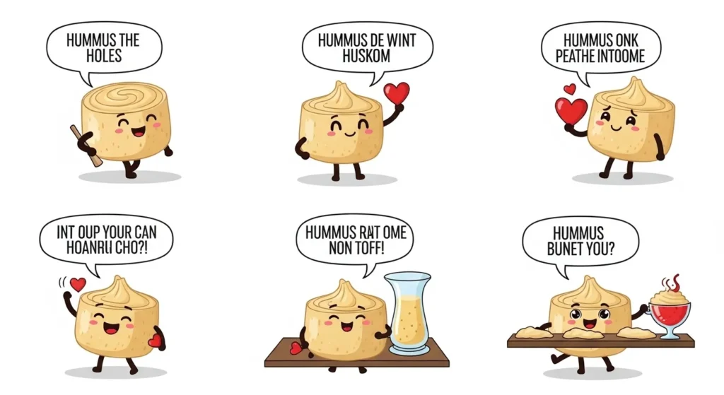 Cute Hummus Pickup Lines