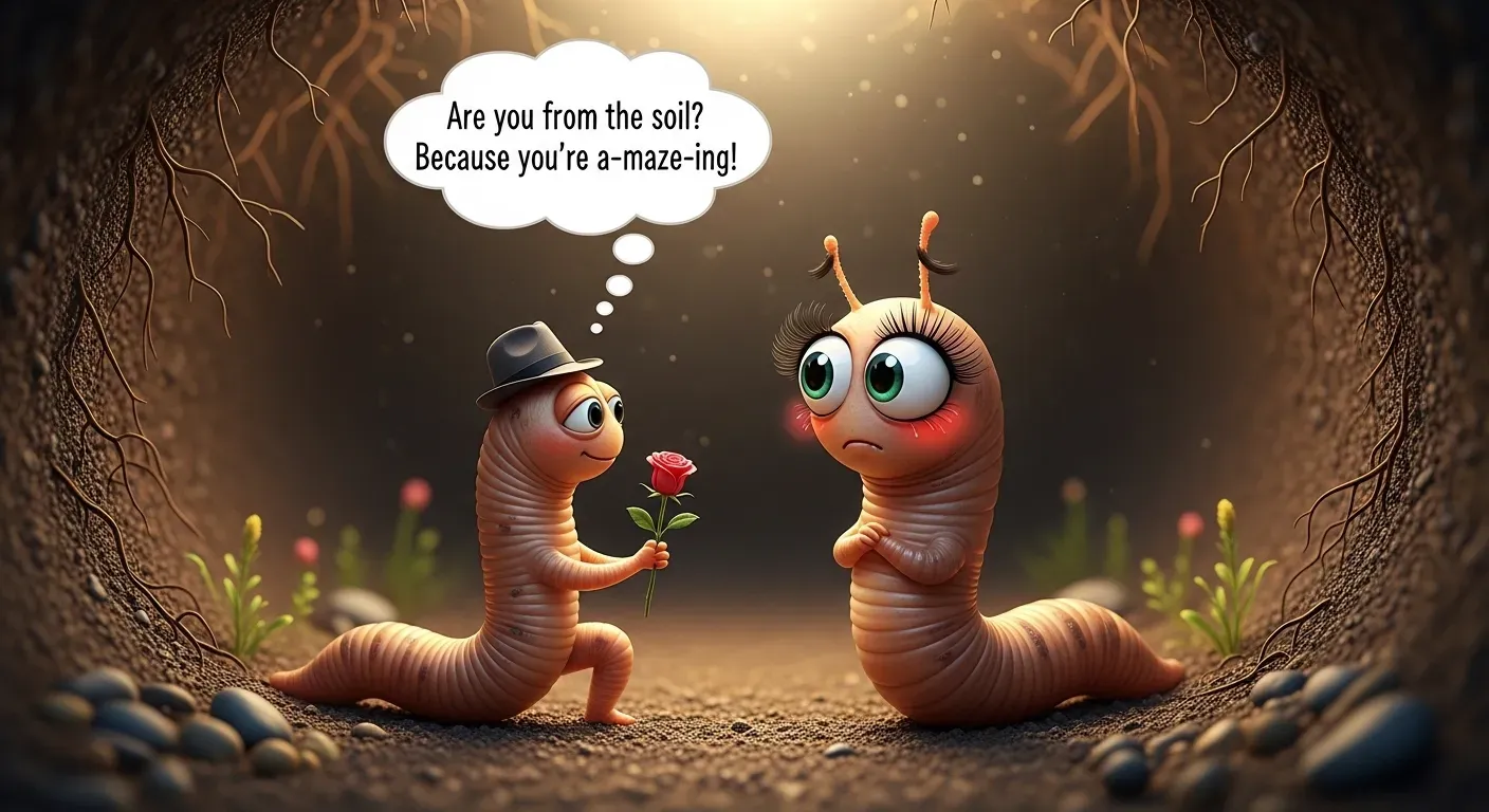 Earthworm Pickup Lines