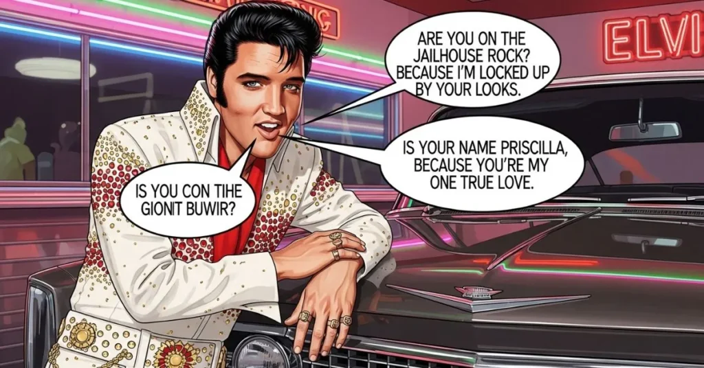 Flirty Elvis Pickup Lines
