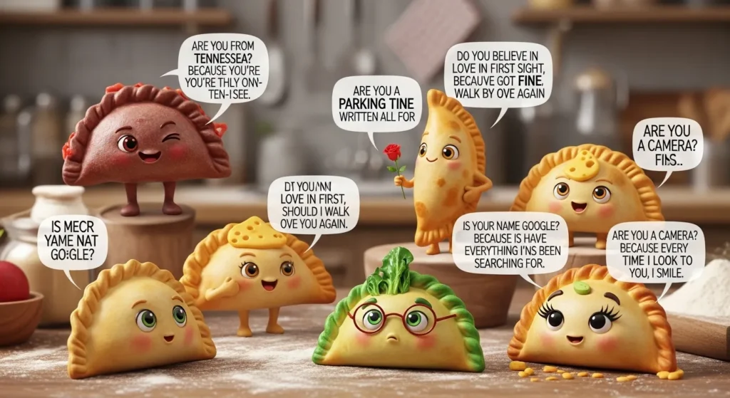 Flirty Empanada Pickup Lines