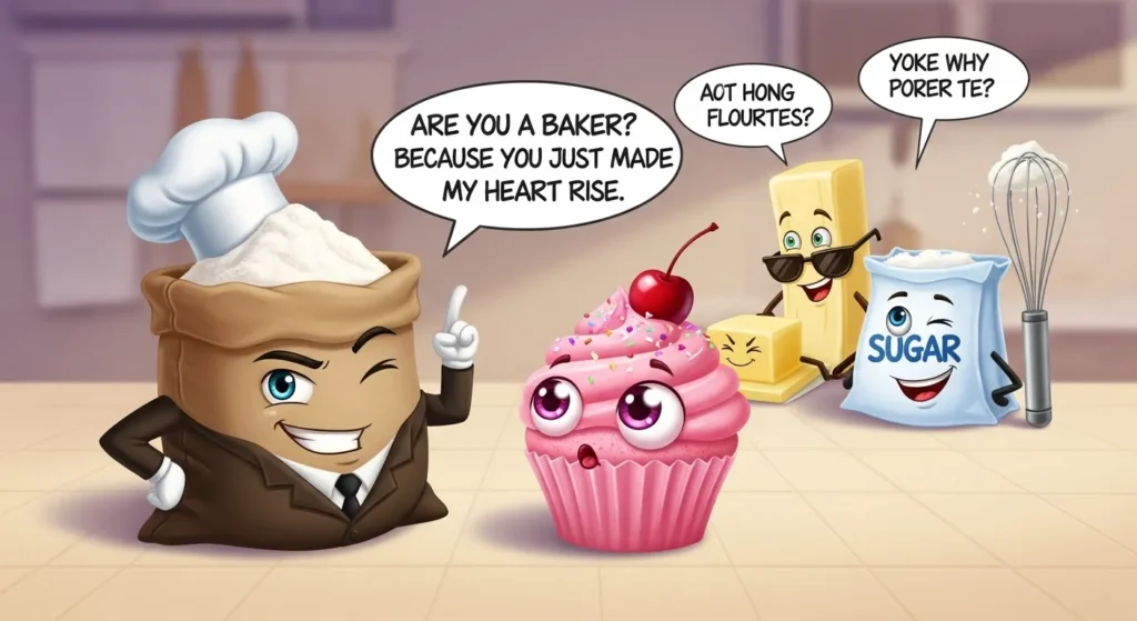 Flirty Flour Pickup Lines