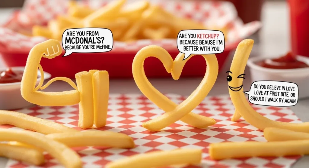 Flirty Fries Pickup Lines